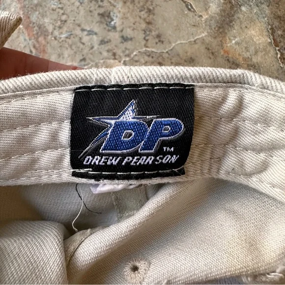 St. Louis Blues Vintage Drew Pearson Adjustable Hat NHL Hockey Cream - Picture 7 of 8